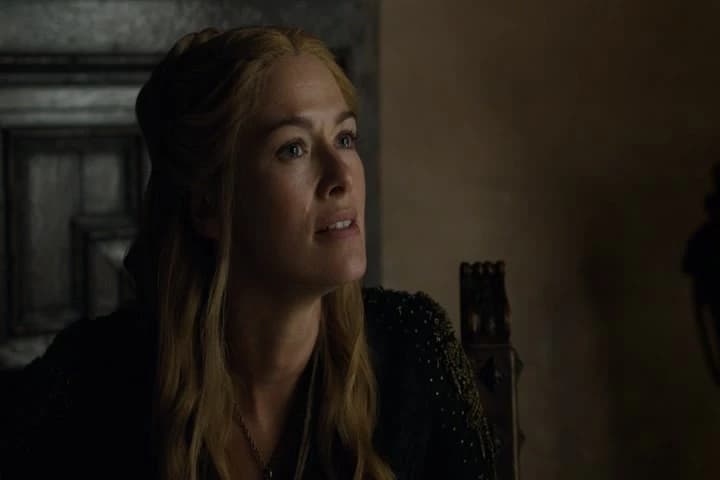 She's promised to his son.