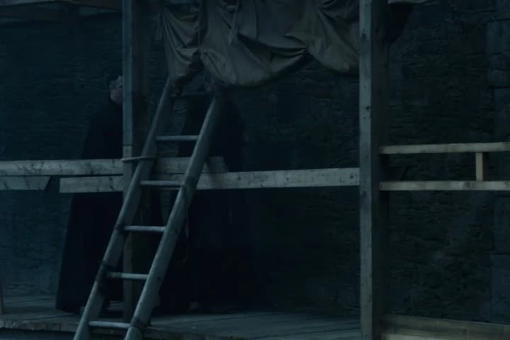 He kept his house in power
through sheer will.