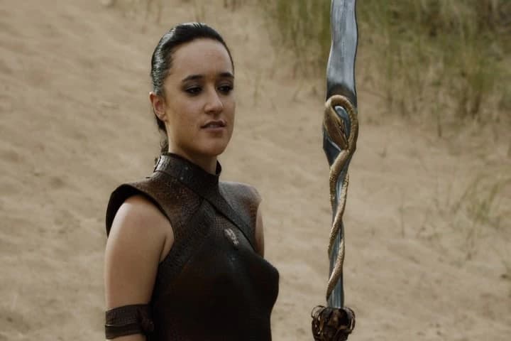 My father pointed to the spear,
and then to my mother's tears.