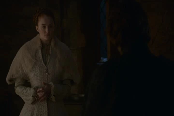 If you please, my lady, will you take my arm?