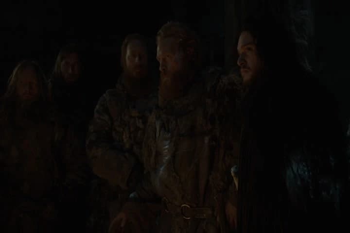 I say we send the Lord Commander
back to Castle Black.