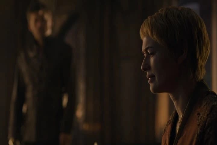 Has her skin turned black?