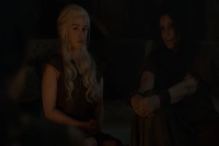 Her Khal found her hiding in a well
after he burned her village.