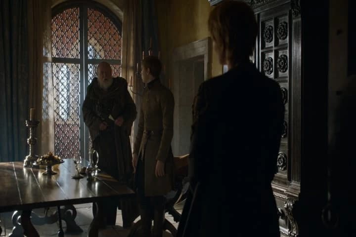 I am advising the king
on our current predicament.