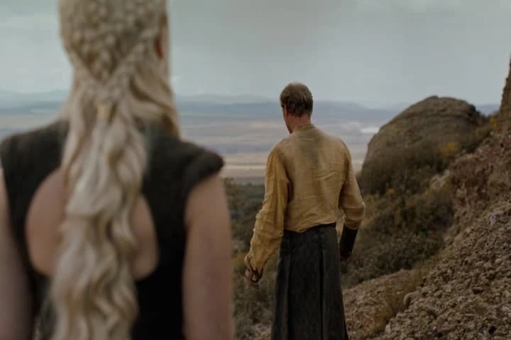 Do not walk away from your queen,
Jorah the Andal.