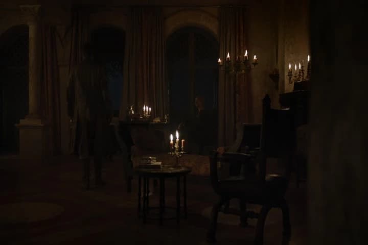 Better you're elsewhere at the head
of an army than in the Sept dungeons.