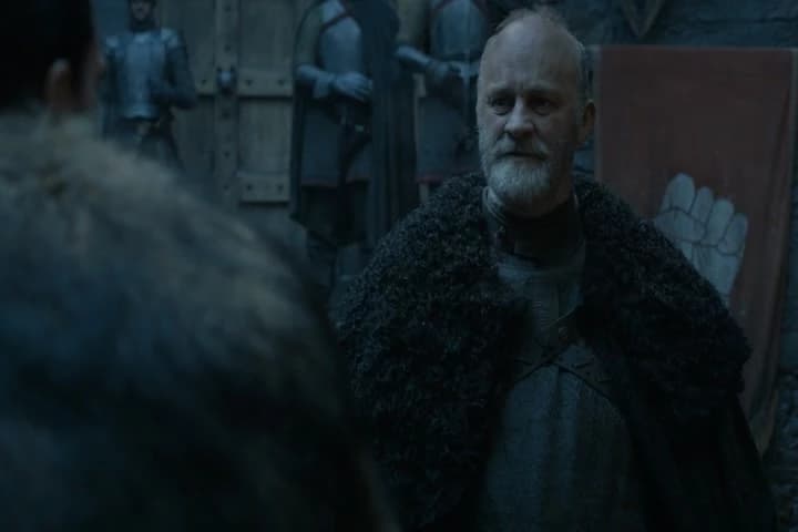I received you out of
respect for your father.