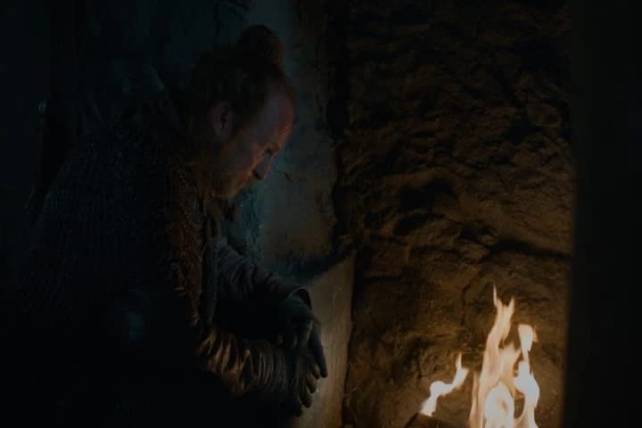 - Logs burning.
- Keep looking.