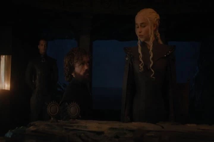 We won't stay on Dragonstone for long.