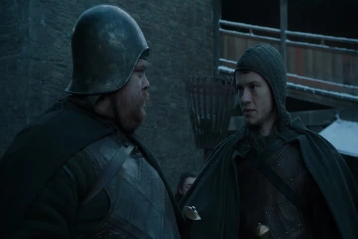Right, go tell Lady Stark,
I'll watch her.