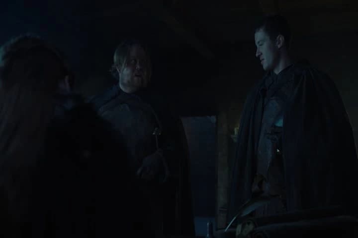 - Comes in asking for Ser Rodrik...
- Rodrik, yeah.