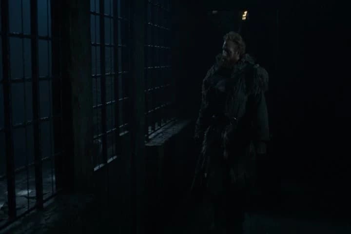 My scouts found them
a mile south of the Wall.