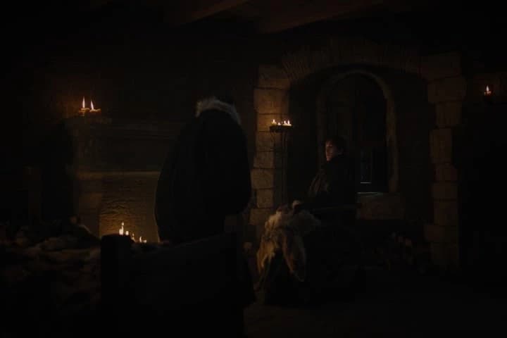 Jon's the one to lead the fight
against the dead.