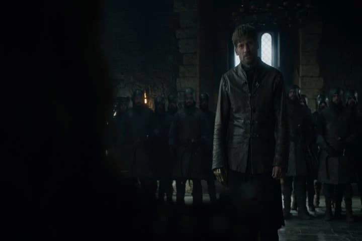 She never had any intention
of sending her army north.