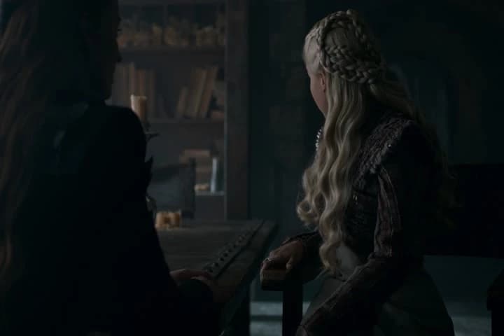WOLKAN: Apologies, my lady.
Your Grace...