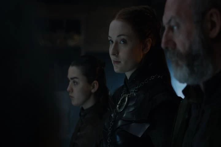 Ser Jaime has chosen to remain here,
as a guest of the Lady of Winterfell.