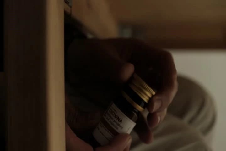 Pour 2.5 milligrams of dioxin\Ninto the old lady’s coffee,�