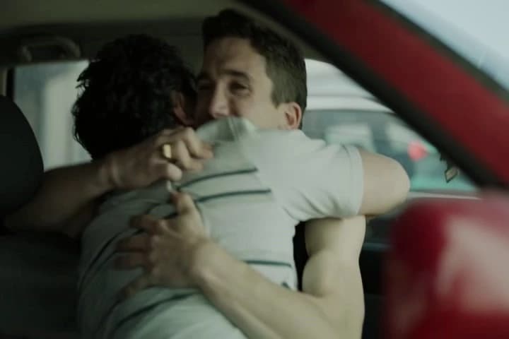 Give me a hug, jeez.�