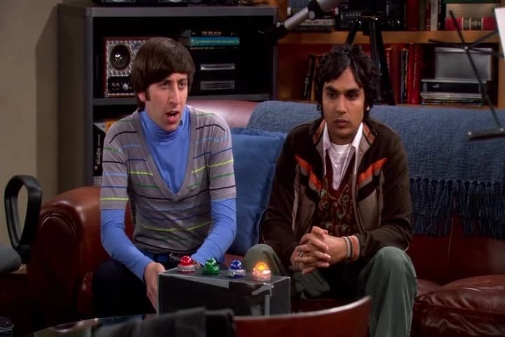 He compared Sheldon to a disposable
feminine cleansing product...