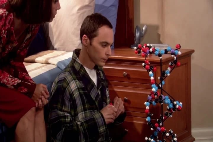It's my idea of what DNA would look like
in a silicon-based life form.