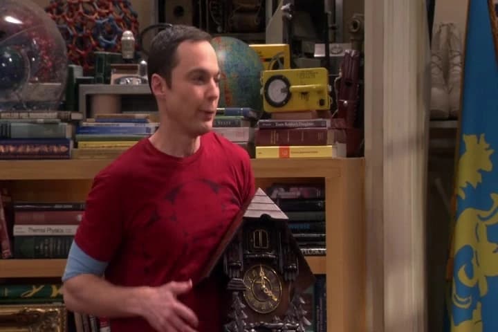 Keep the clock, Sheldon.