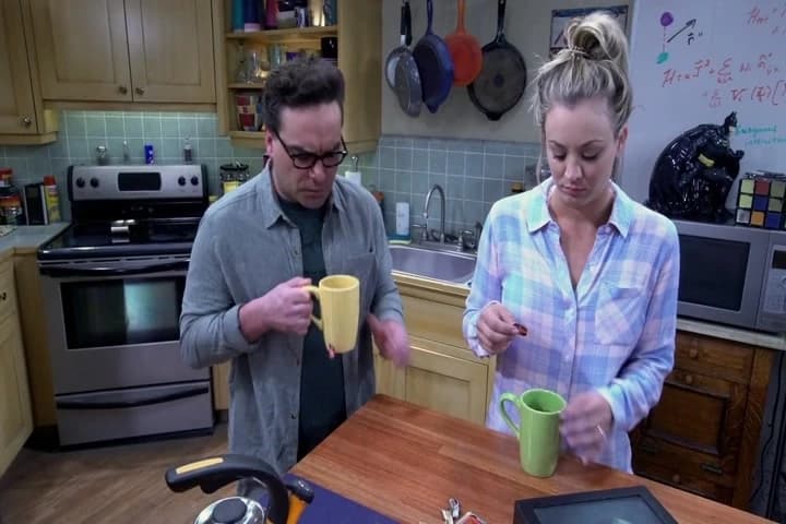<i>SHELDON: So tell us in your own words
about that magical moment</i>