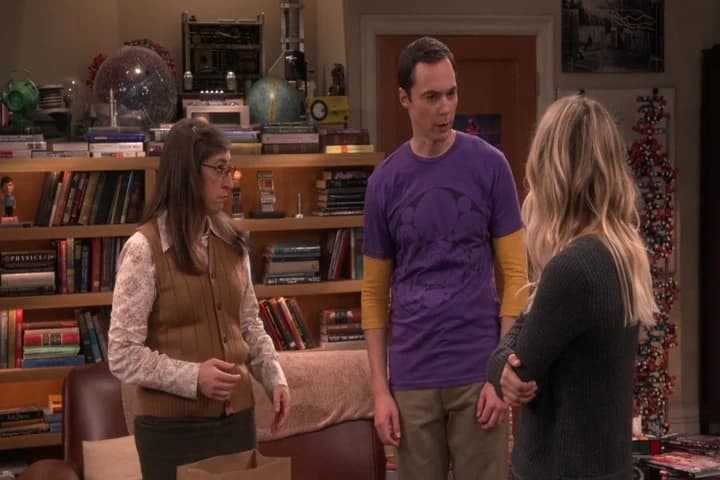Wait, you saw her apartment?