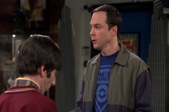 No, I don't know. I saw Leonard
put his keys in his mouth today.