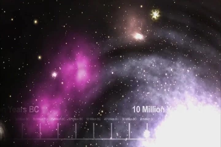 ♪ Our whole universe
was in a hot, dense state ♪