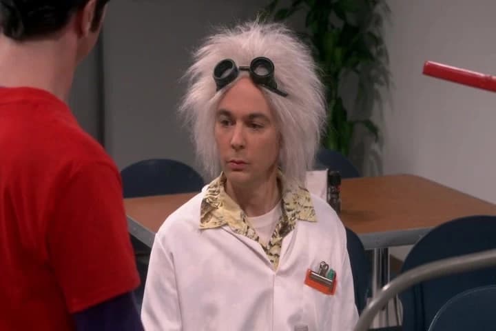He's dressed as you
for Halloween.
