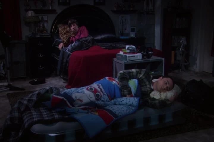 I'm perfectly comfortable
sleeping on a bouncy castle.