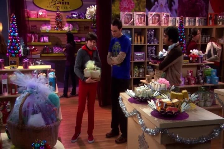 You got a scented candle,
a cleansing buff.