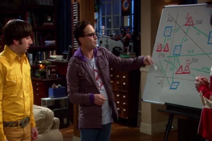 It's gonna take an hour to eat and I don't
see a Sheldon-approved restaurant...