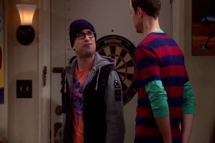 Penny's hooking up
with her jerk of an ex-boyfriend...