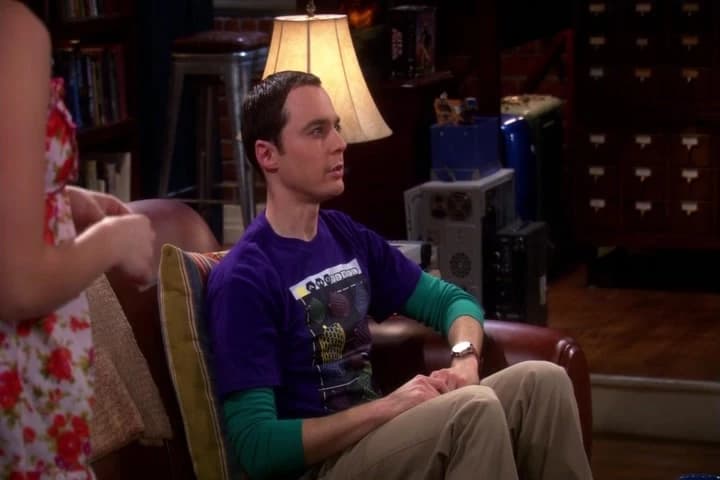 - Is Leonard around?
- He's upstairs at Alicia's.