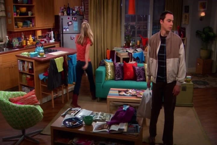 All right, Sheldon, calm down.
I'll call the building manager.
