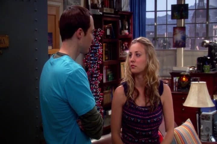 Just a warning, Sheldon.
The freezer locks from the outside.