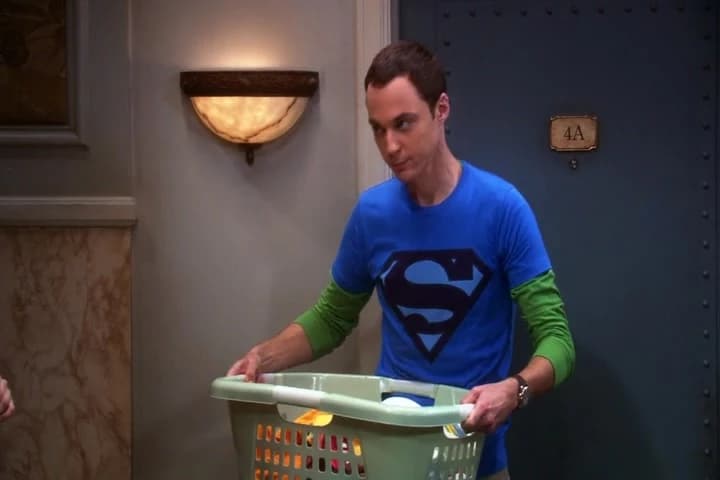 Saturday is laundry night.