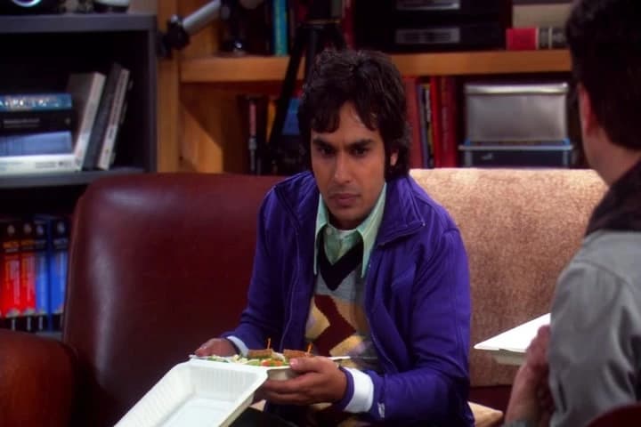 Answering the question once and for all
why Wolowitz bailed out of medical school.