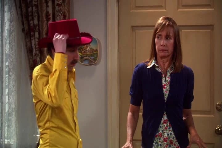 There's no alcohol in this household,
stop talking like that and lose the hat.
