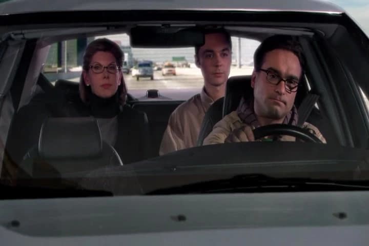 I drove, Mother.