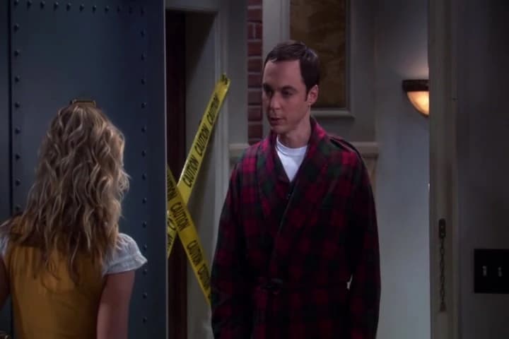We just had a major crime
in the building...