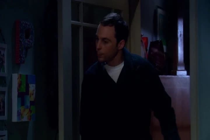 Oh. By the way, I was watching you sleep
for a moment.