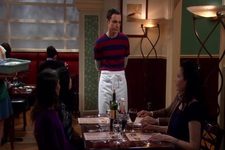 Hello, I'm Sheldon.
I'll be your server today.