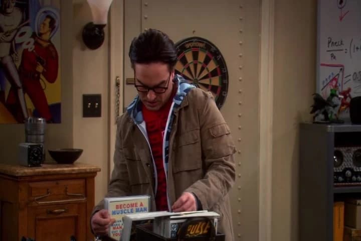 He does. And in the kitchen,
and in the car, and in his pocket.