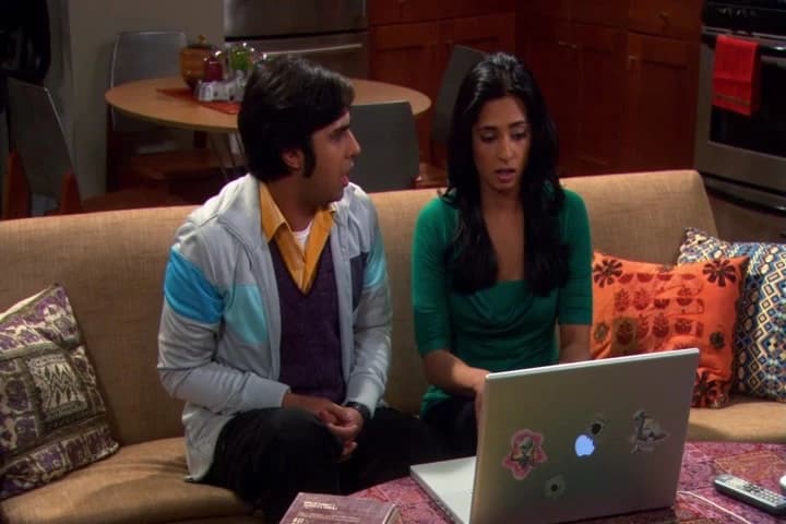 Rajesh, why aren't you
making your sister comfortable?