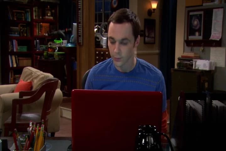 Slow down, Sheldon.
I'm not quite there yet.