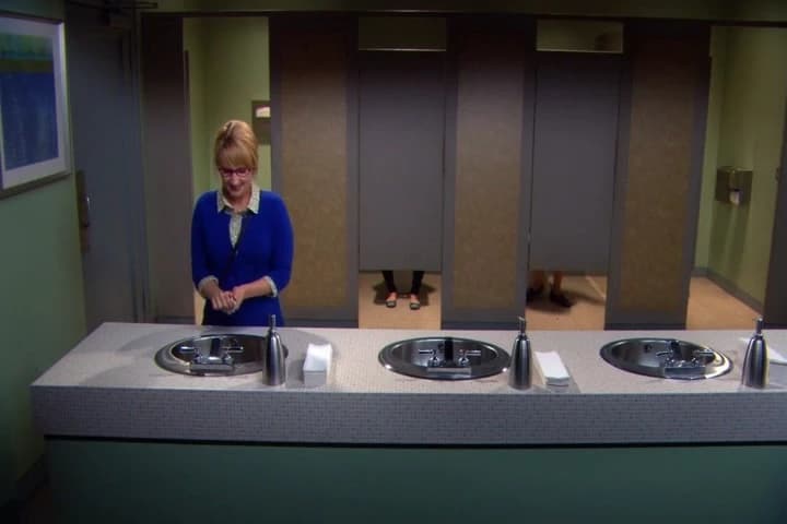 <font color="#E86CE4">(TOILET FLUSHES)</font>