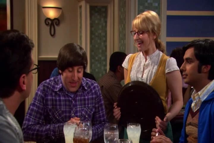 Thank you. Hey, have you and Howard
started planning your wedding yet?