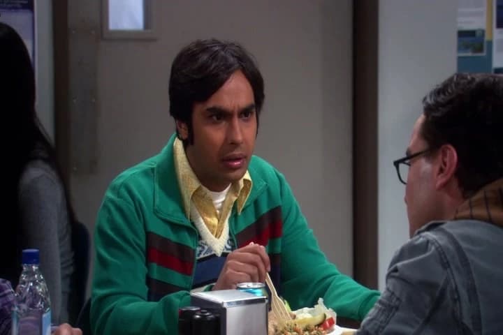 - He got a cat to keep him company.
- You're kidding.